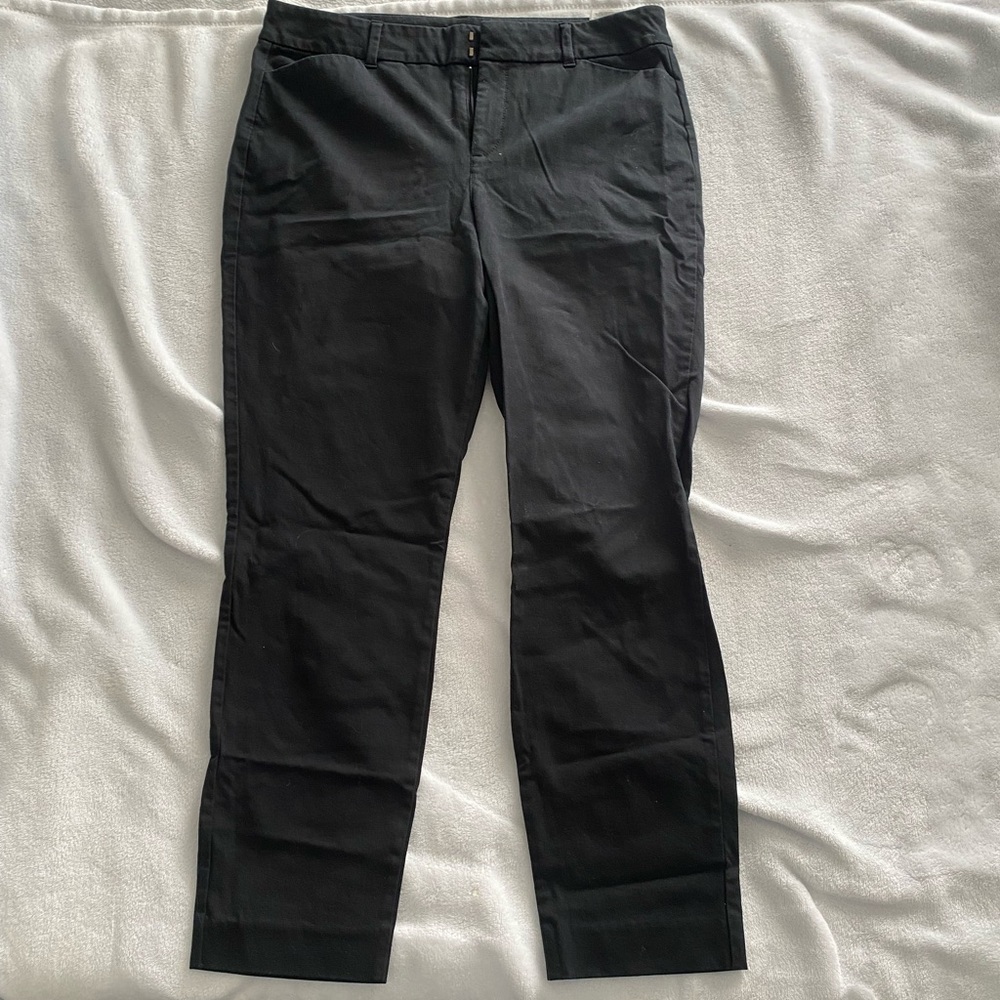 Old navy pixie work pants. Size 10. Black